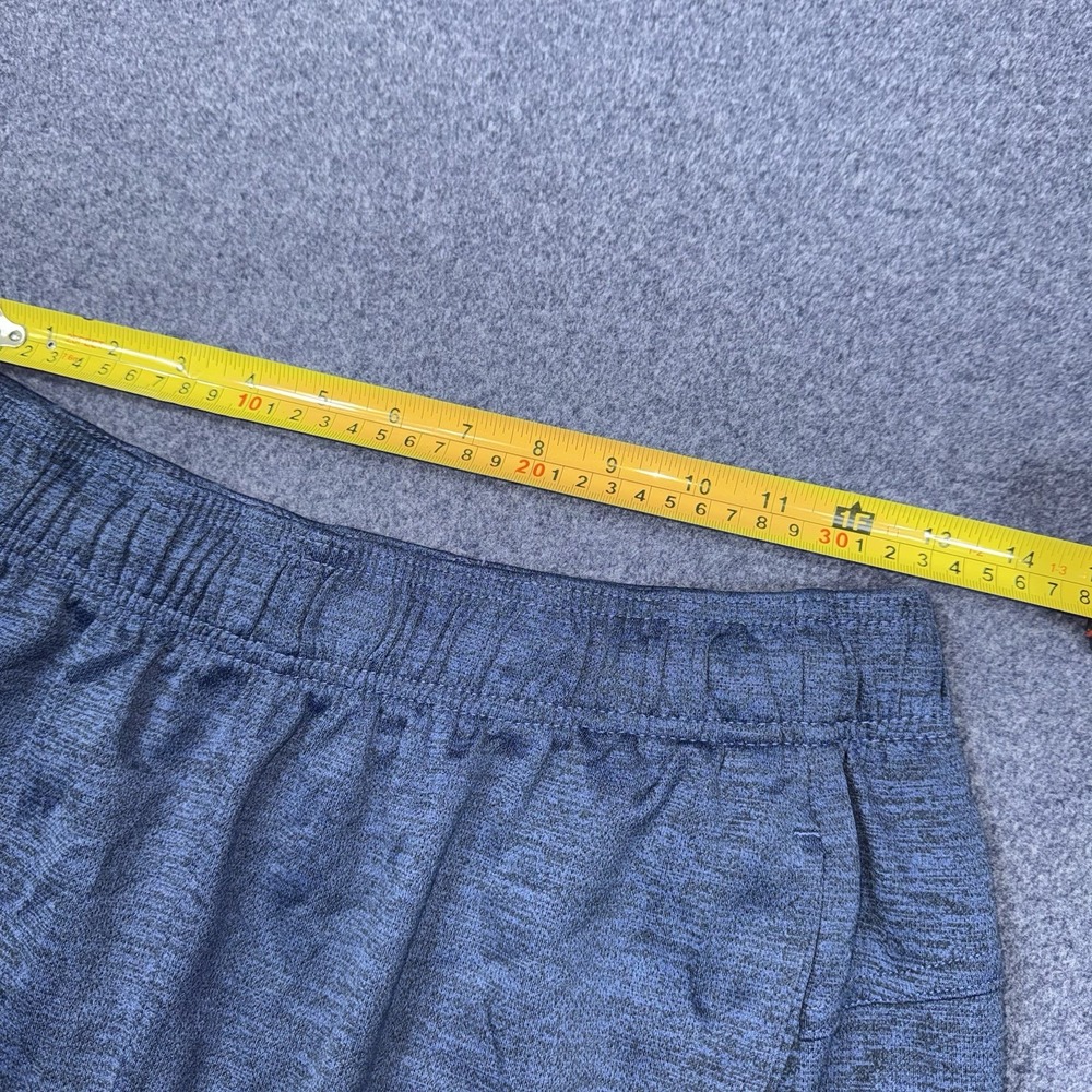 Mitre Mens Small Athletic Shorts BlueRunning Soccer Gym Workout Elastic Waist - Picture 6 of 9